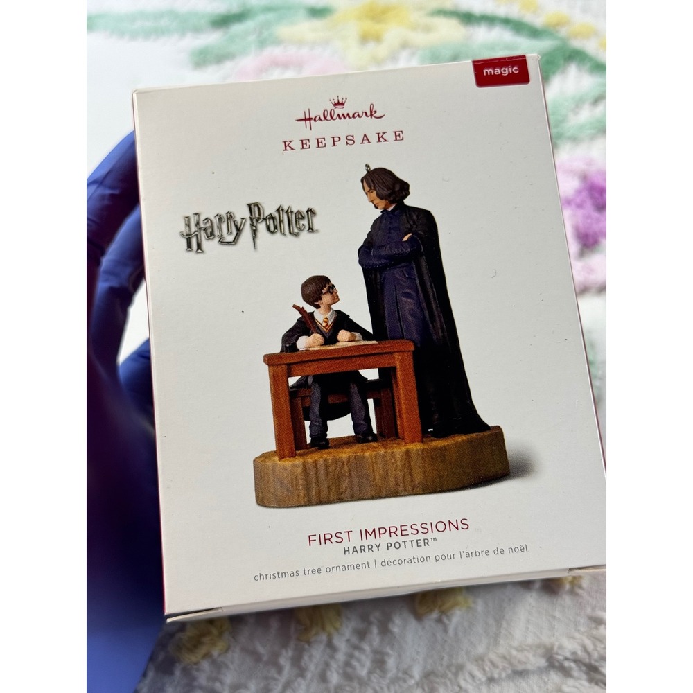 Hallmark Keepsake 2018 Harry Potter First Impressions Snape Ornament QXI3016
